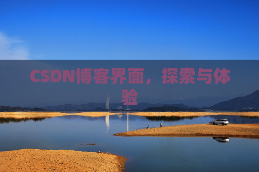 CSDN博客界面，探索与体验